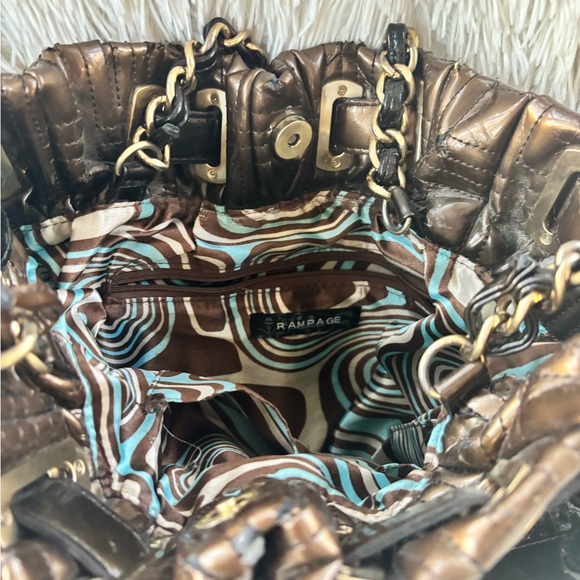 Vintage Y2K Brown Rampage Purse - Picture 2 of 4